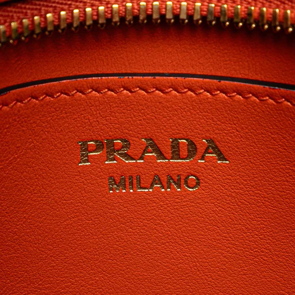 Prada Saffiano Vernice Esplanade Crossbody - Side view