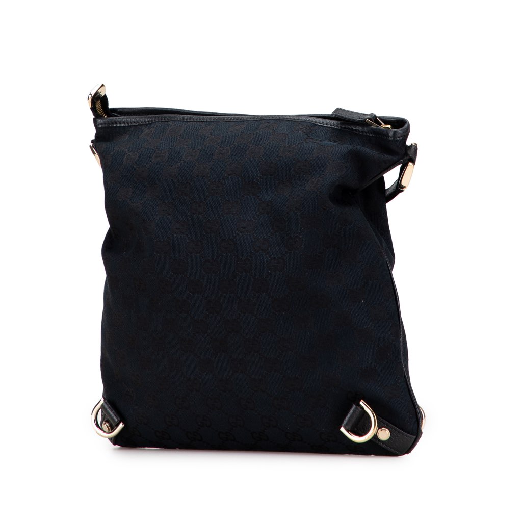 Gucci GG Canvas Abbey D Ring Crossbody - Back view