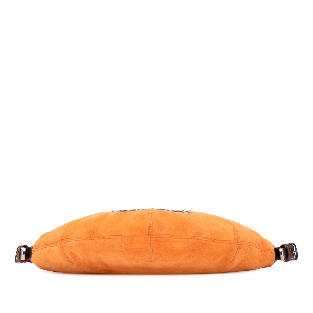 Loewe Suede Studded Anagram Hobo - 3