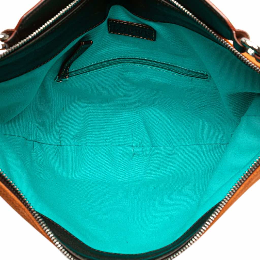 Loewe Suede Studded Anagram Hobo - 4