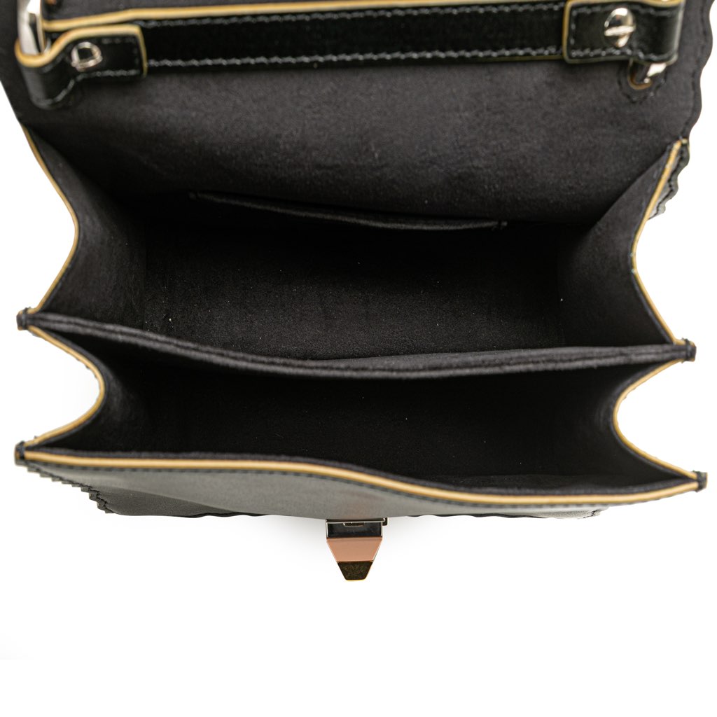 Fendi Small Leather Kan I Crossbody - 4