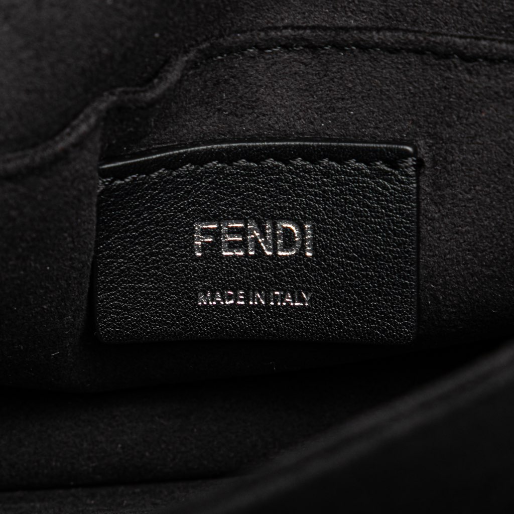 Fendi Small Leather Kan I Crossbody - Side view