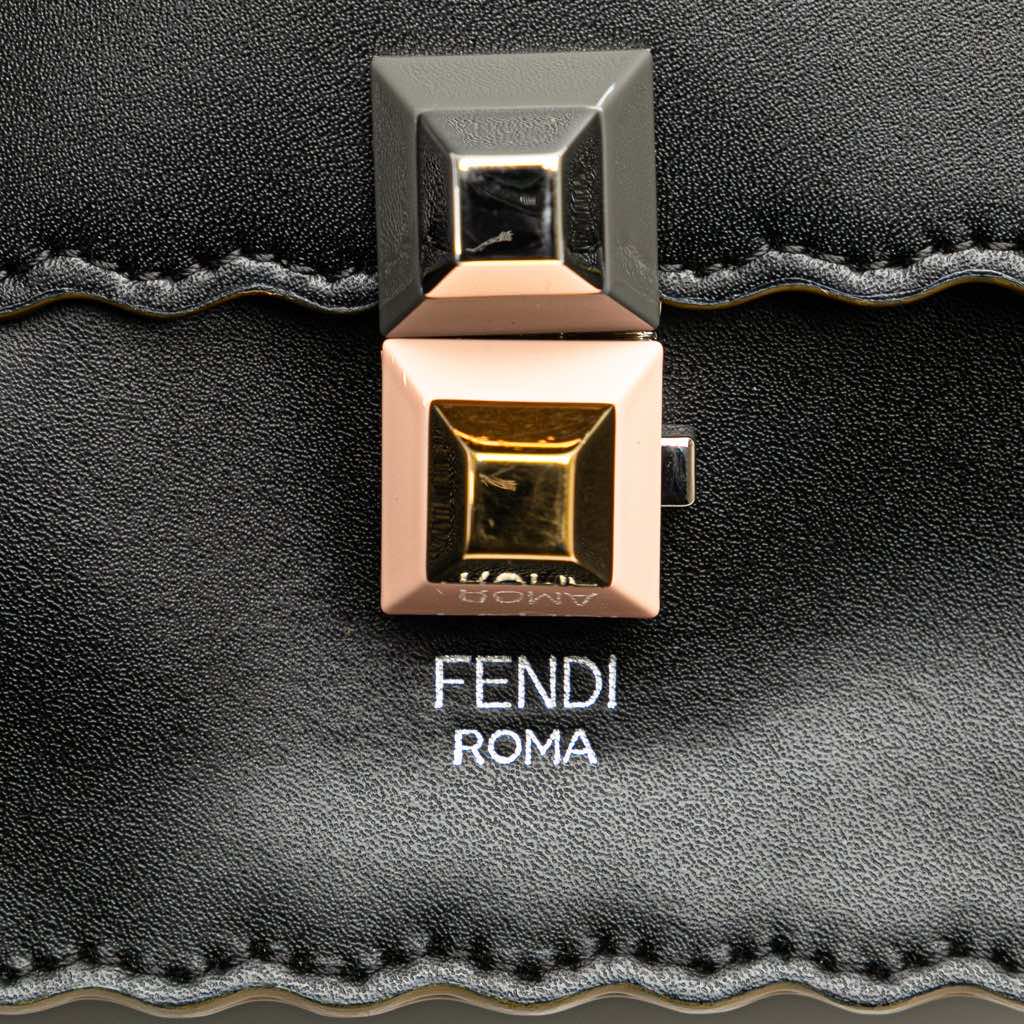 Fendi Small Leather Kan I Crossbody - Detail 2