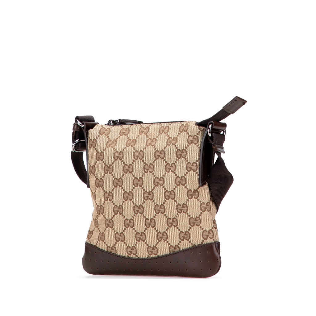 Gucci Small GG Canvas Perforated Crossbody - 2