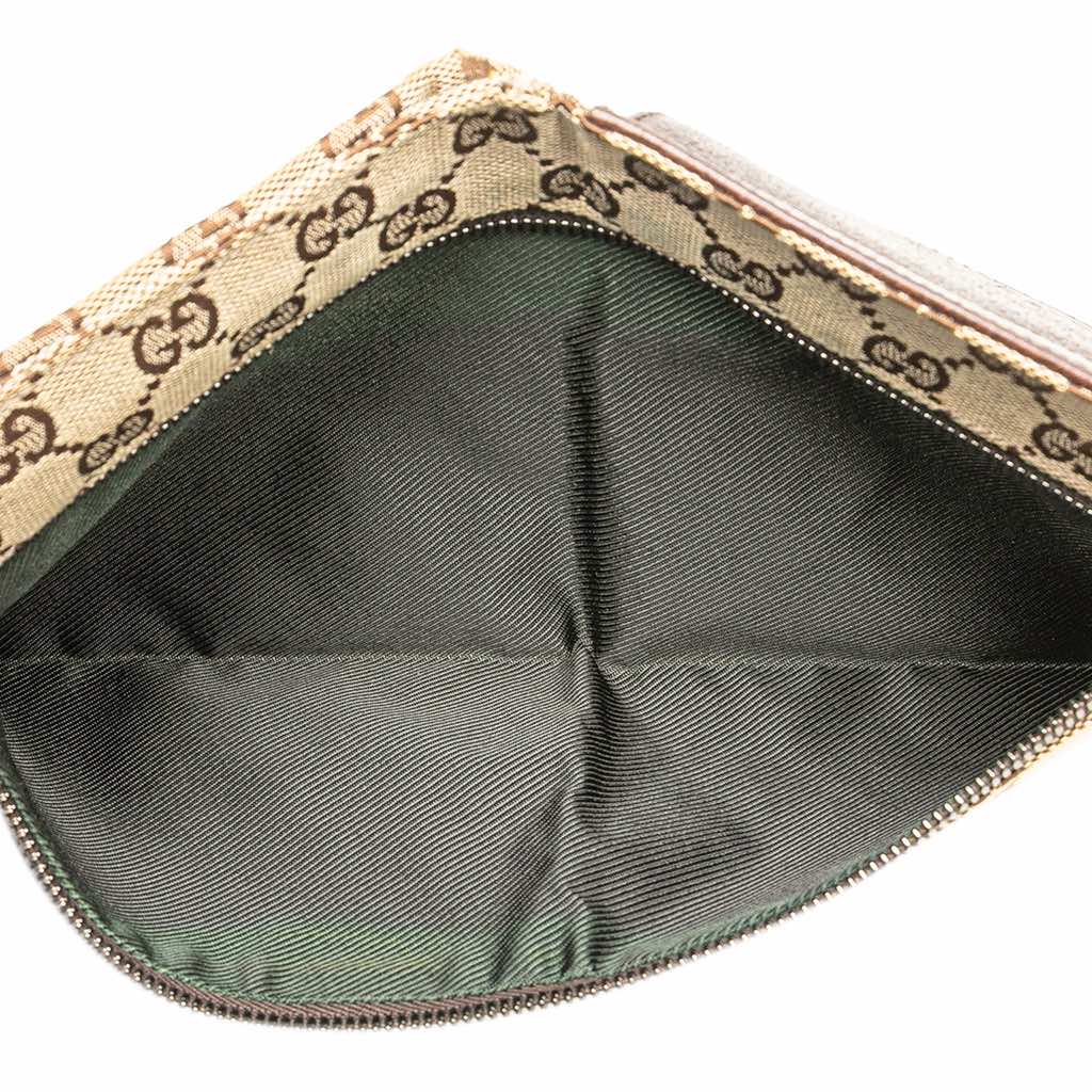 Gucci GG Canvas Double Pocket Belt Bag - 4