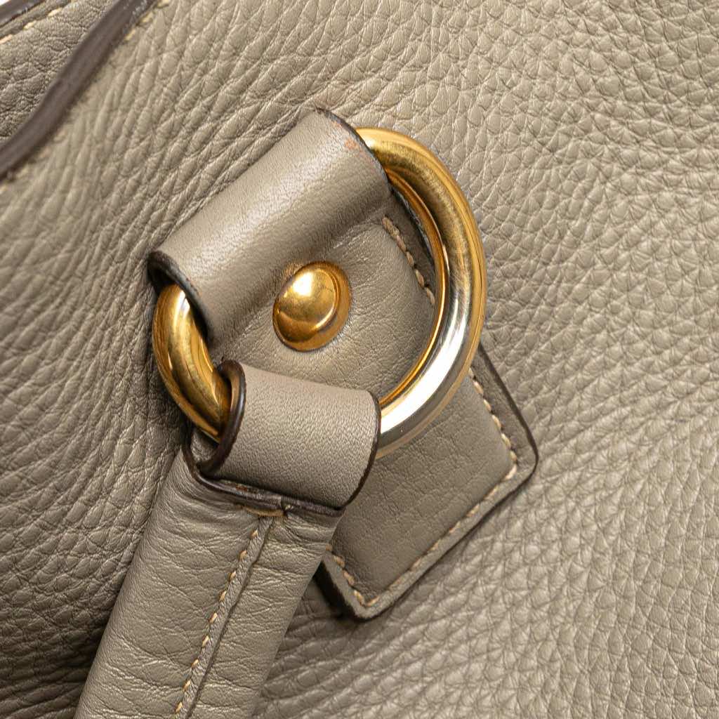 Prada Vitello Daino Side Zip Shopper Tote - Image 11