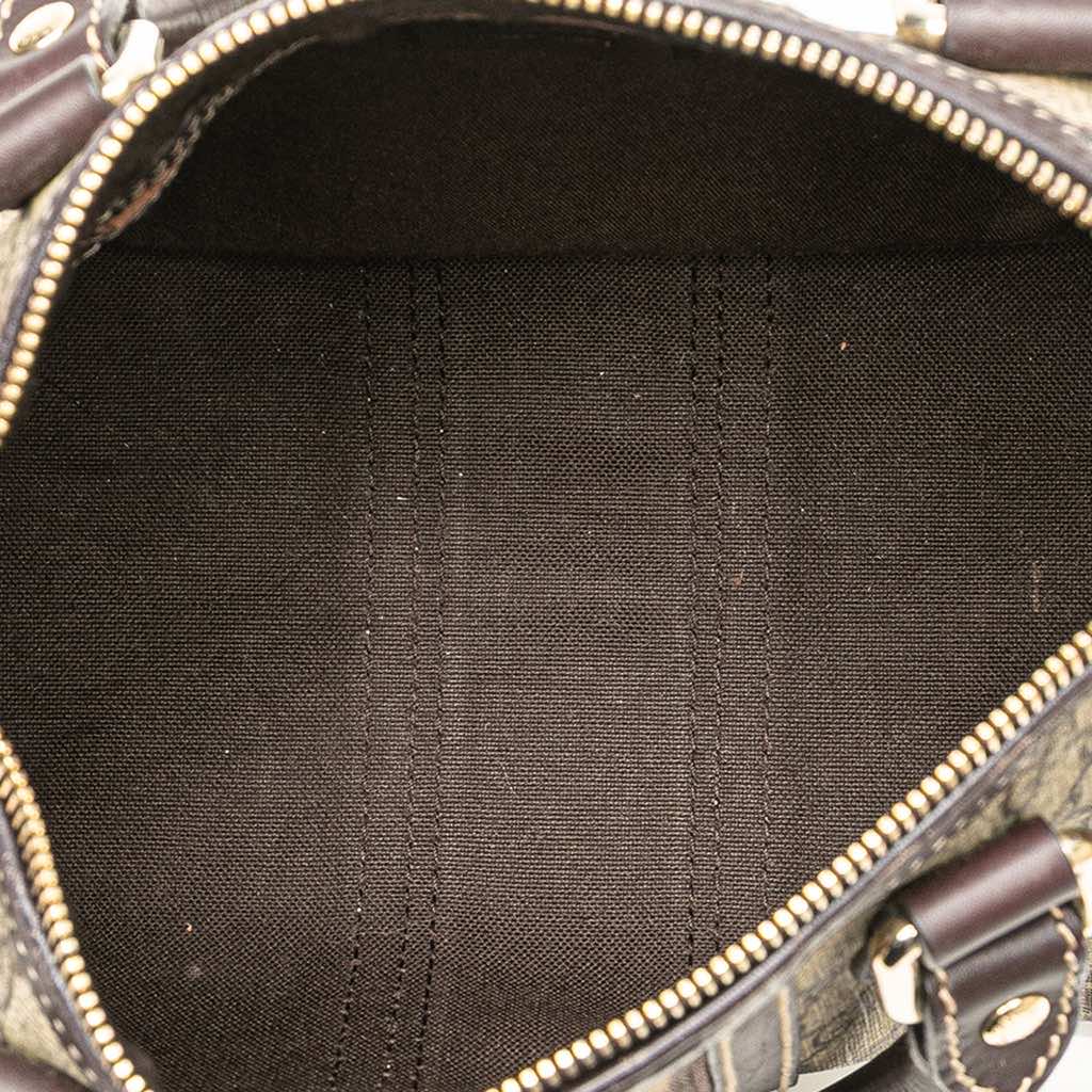 Gucci Mini GG Supreme Joy Web Boston Bag - 4