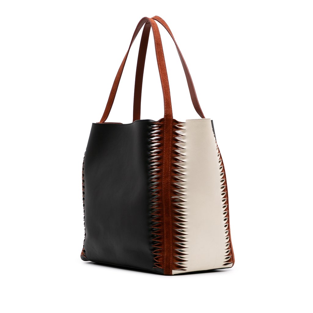 Chloé Tricolor Leather Louela Tote - 2