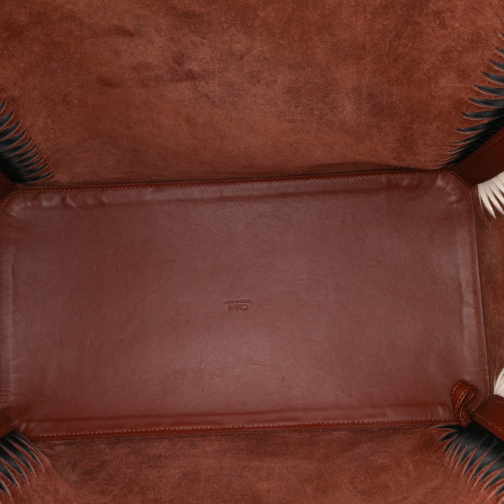 Chloé Tricolor Leather Louela Tote - 4