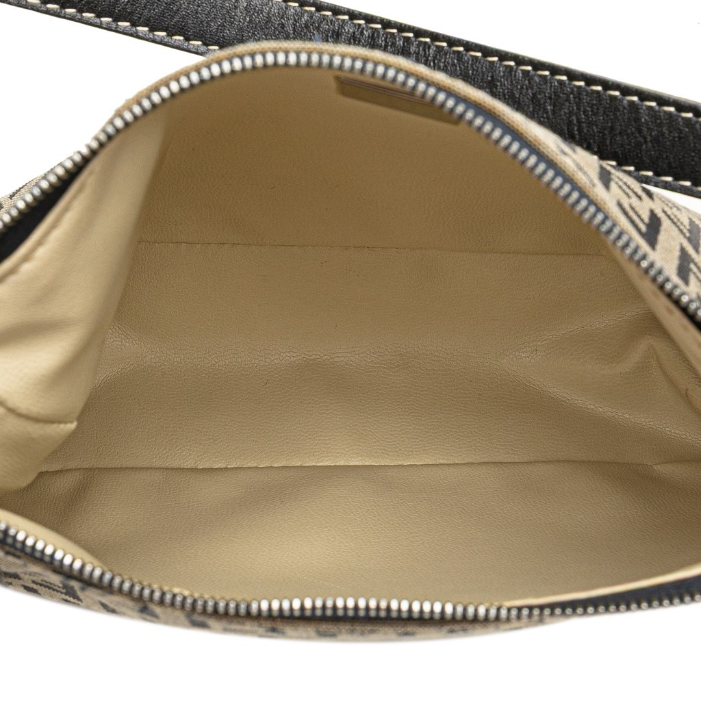 Fendi Zucchino Canvas Pochette - 4