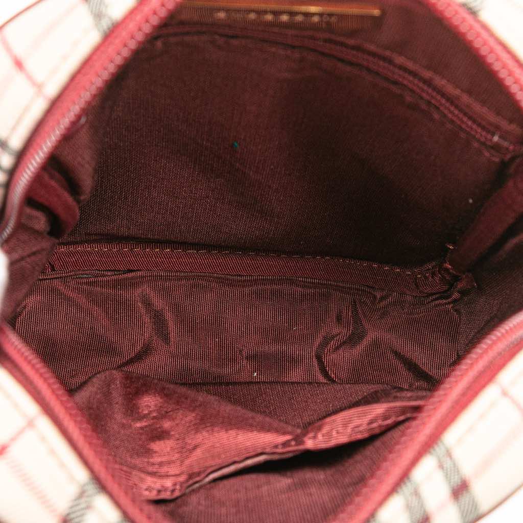 Burberry House Check Canvas Crossbody - 4