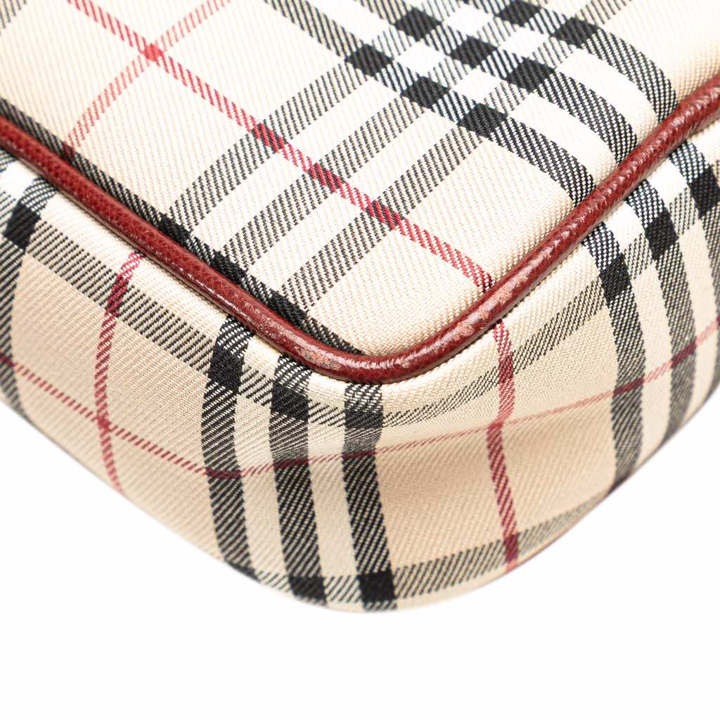 Burberry House Check Canvas Crossbody - Detail 2