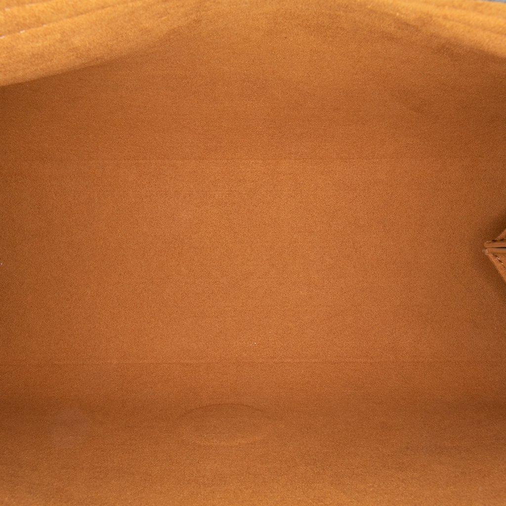 Off-white Leather Nail Clutch - 4