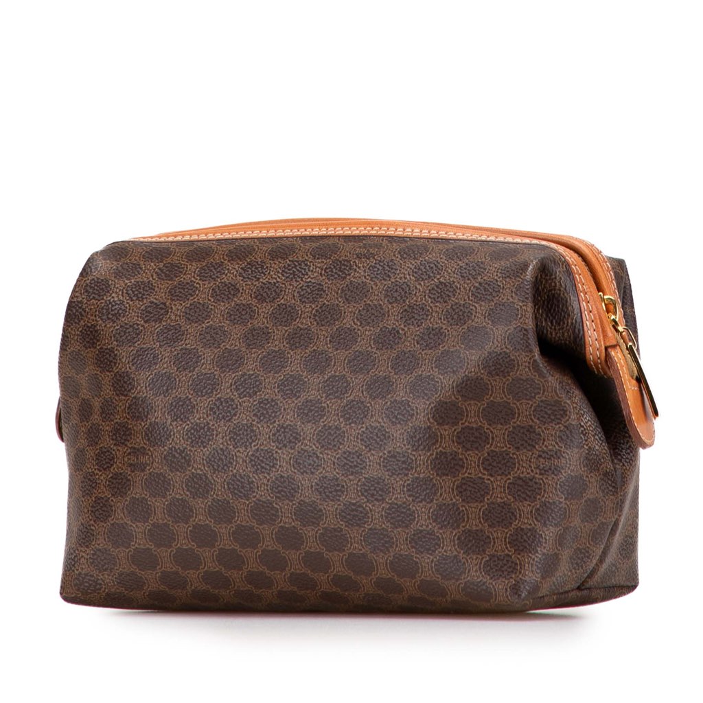 Celine Macadam Coated Canvas Pouch - 3