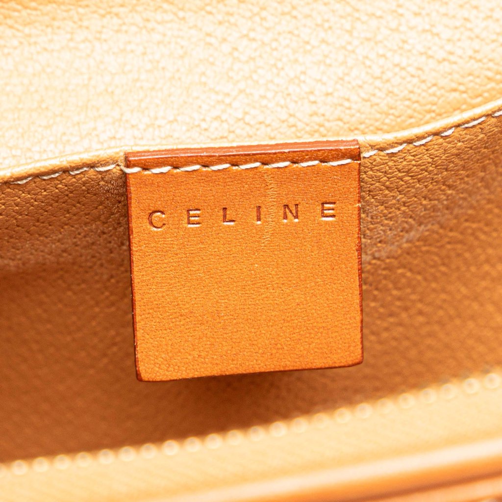 Celine Macadam Coated Canvas Pouch - 5