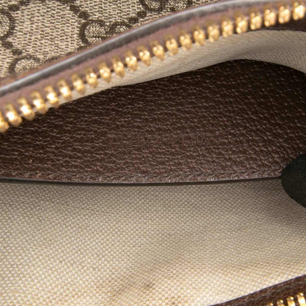 Gucci Small GG Supreme Ophidia Web Satchel - 5