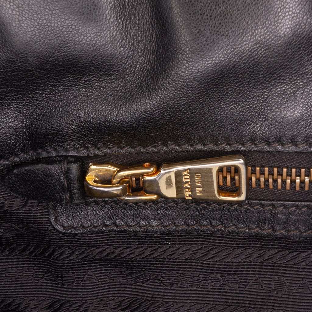 Prada Tessuto Origami Pleated Tote - 5