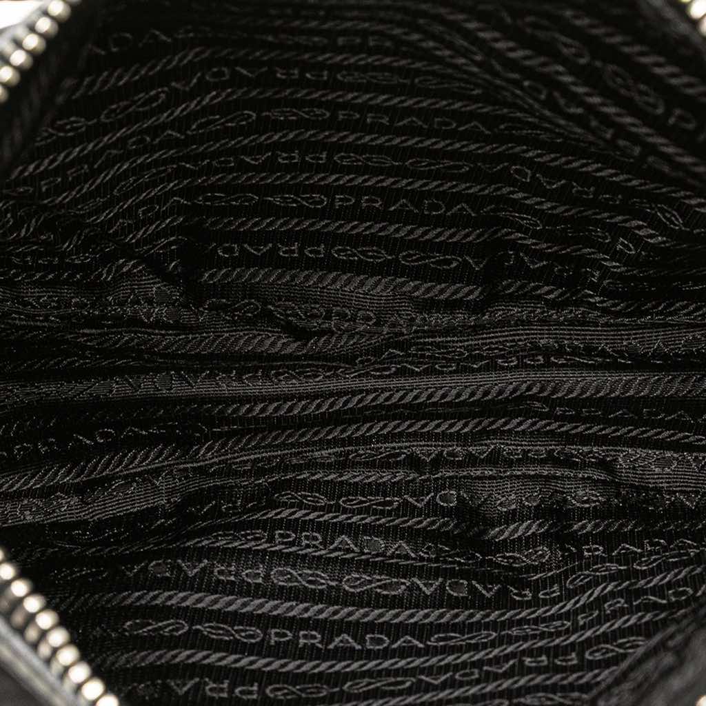 Prada Leather Trimmed Tessuto Hobo - 4