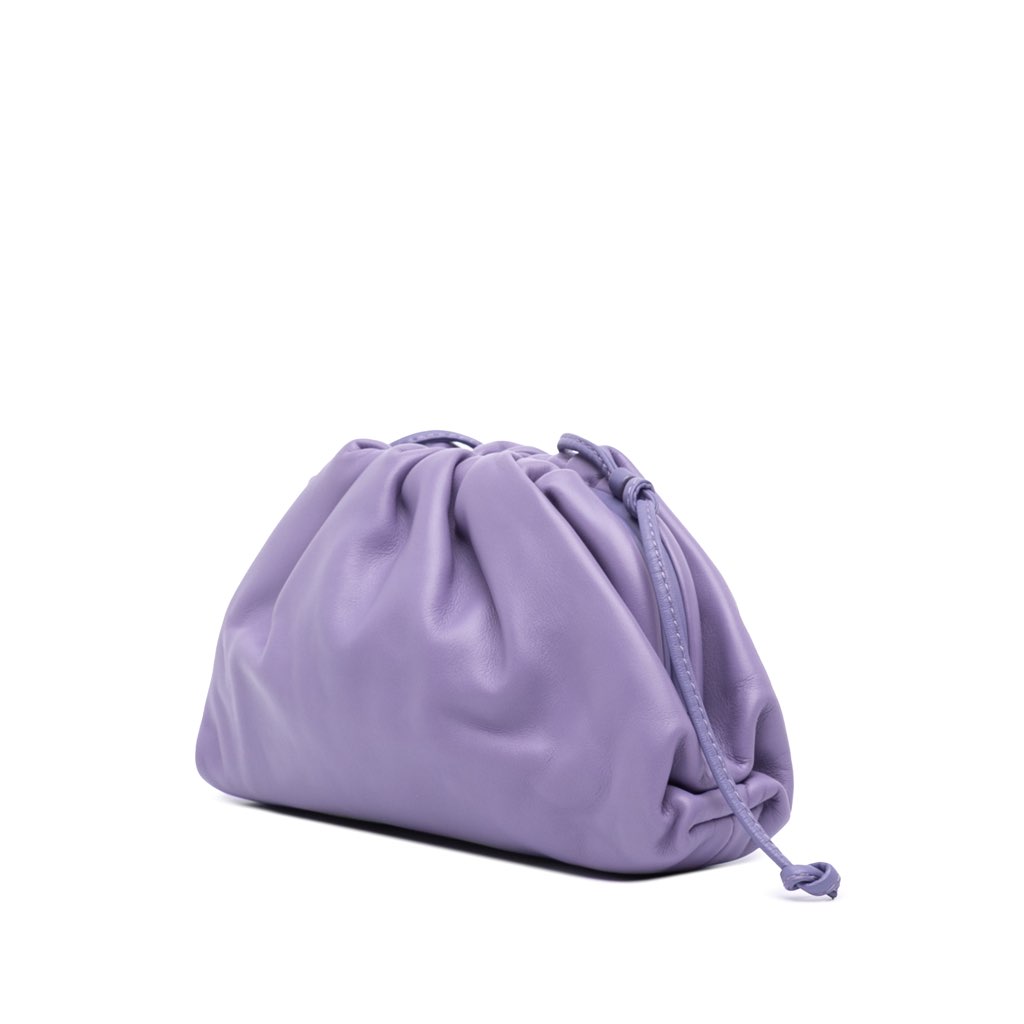 Bottega Veneta Lambskin The Mini Pouch Crossbody - Back view