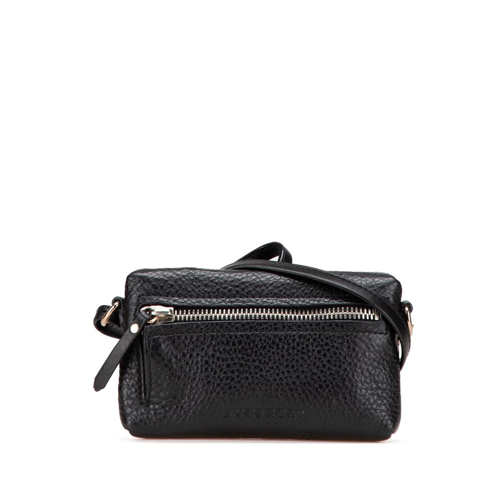 Burberry Mini Grainy Calfskin Rossett Crossbody