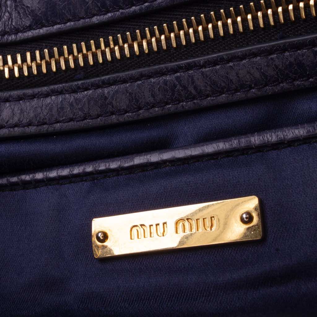 Miu Miu Vitello Lux Satchel - 5