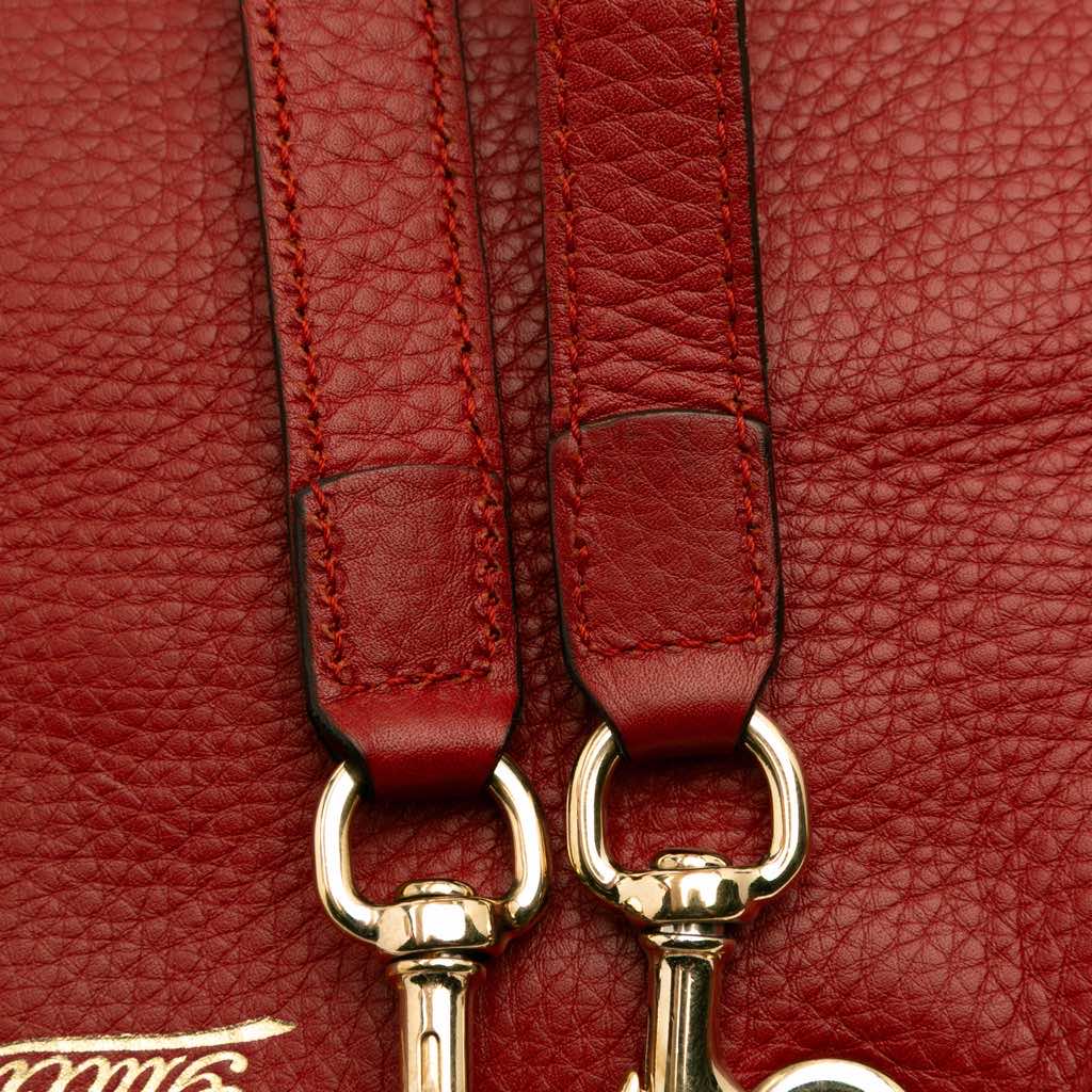 Gucci Medium Calfskin Bamboo Shopper Satchel - Image 10