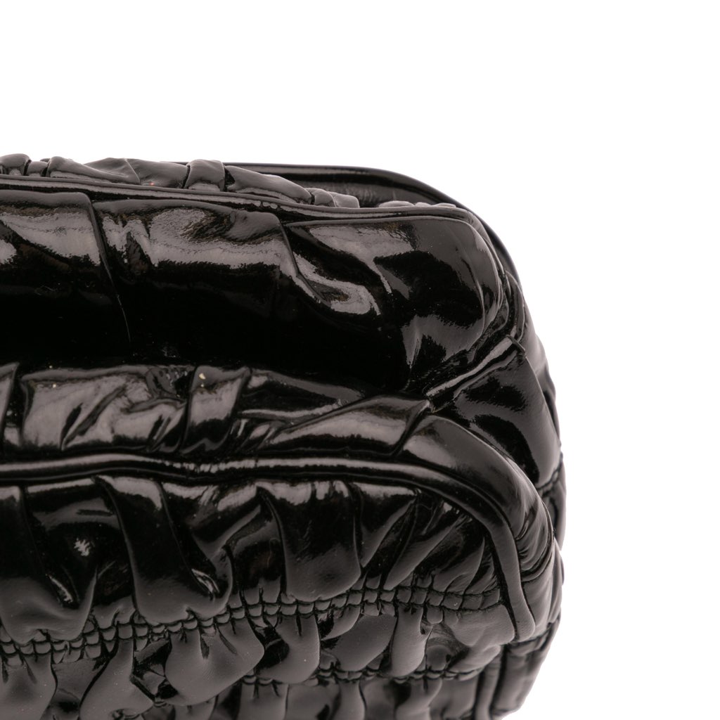 Prada Vernice Gaufre Resin Chain Shoulder Bag - Image 11