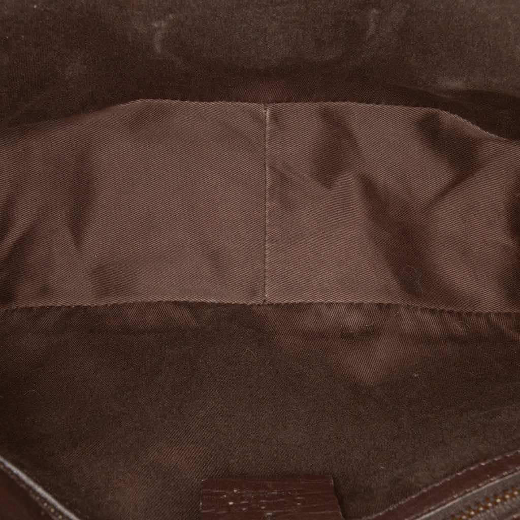 Gucci GG Canvas Horsebit Shoulder Bag - 4