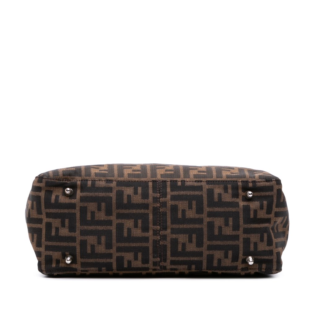 Fendi Small Zucca Canvas Twins Tote - 3