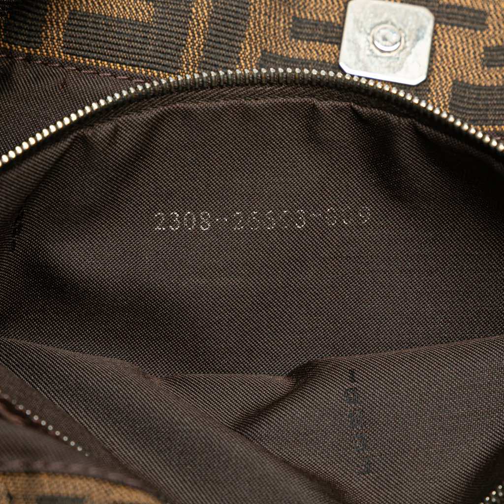 Fendi Small Zucca Canvas Twins Tote - Detail 1