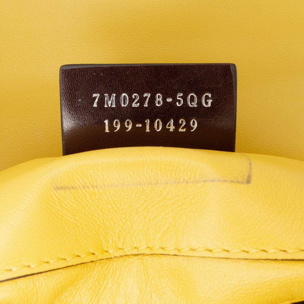 Fendi Leather Baguette Crossbody - Side view