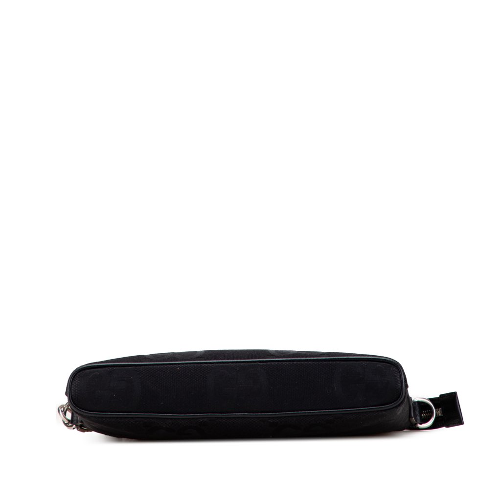 Gucci Jumbo GG Canvas Clutch on Strap - Image 6