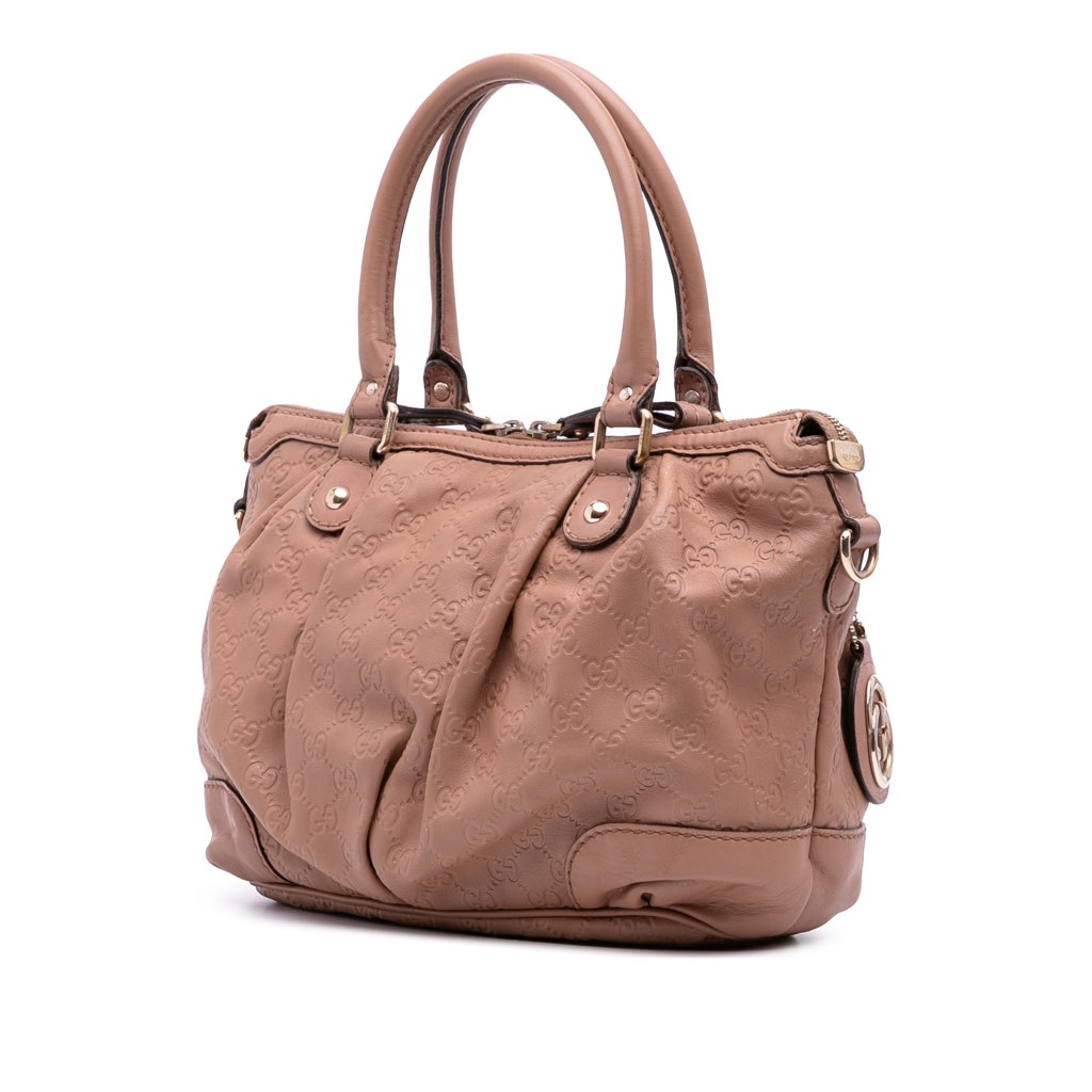 Gucci Guccissima Sukey Satchel - Back view