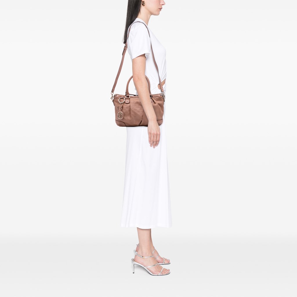 Gucci Guccissima Sukey Satchel - Image 15