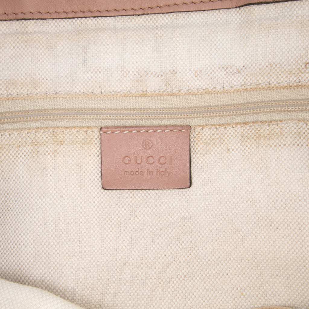 Gucci Guccissima Sukey Satchel - Side view