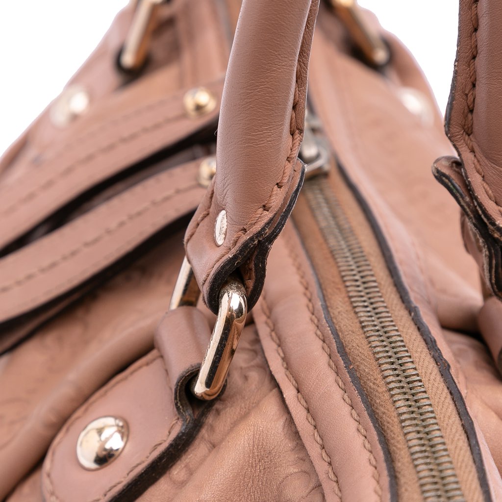 Gucci Guccissima Sukey Satchel - Image 12