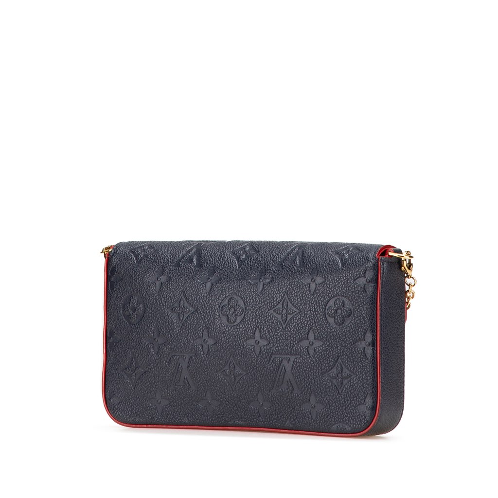 Louis Vuitton Monogram Empreinte Pochette Felicie - Back view