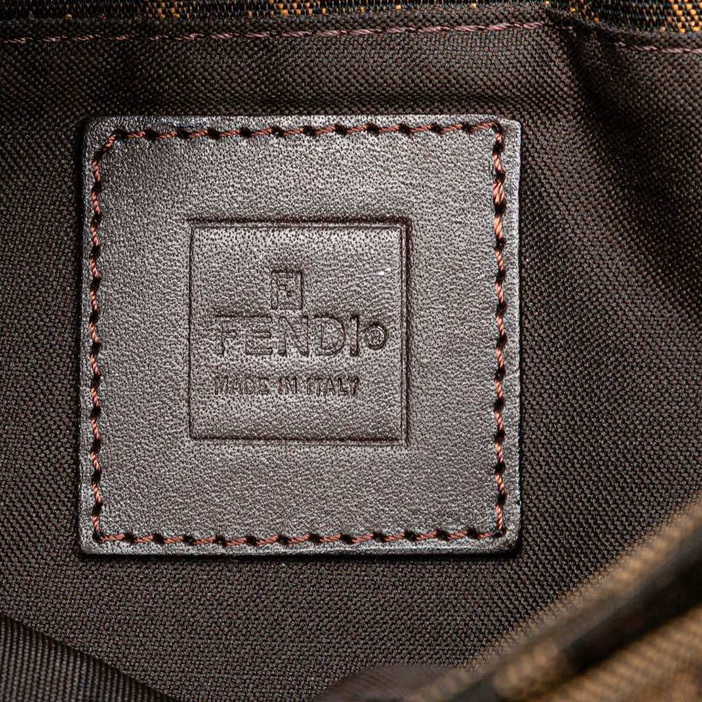 Fendi Zucca Canvas Shoulder Bag - 5