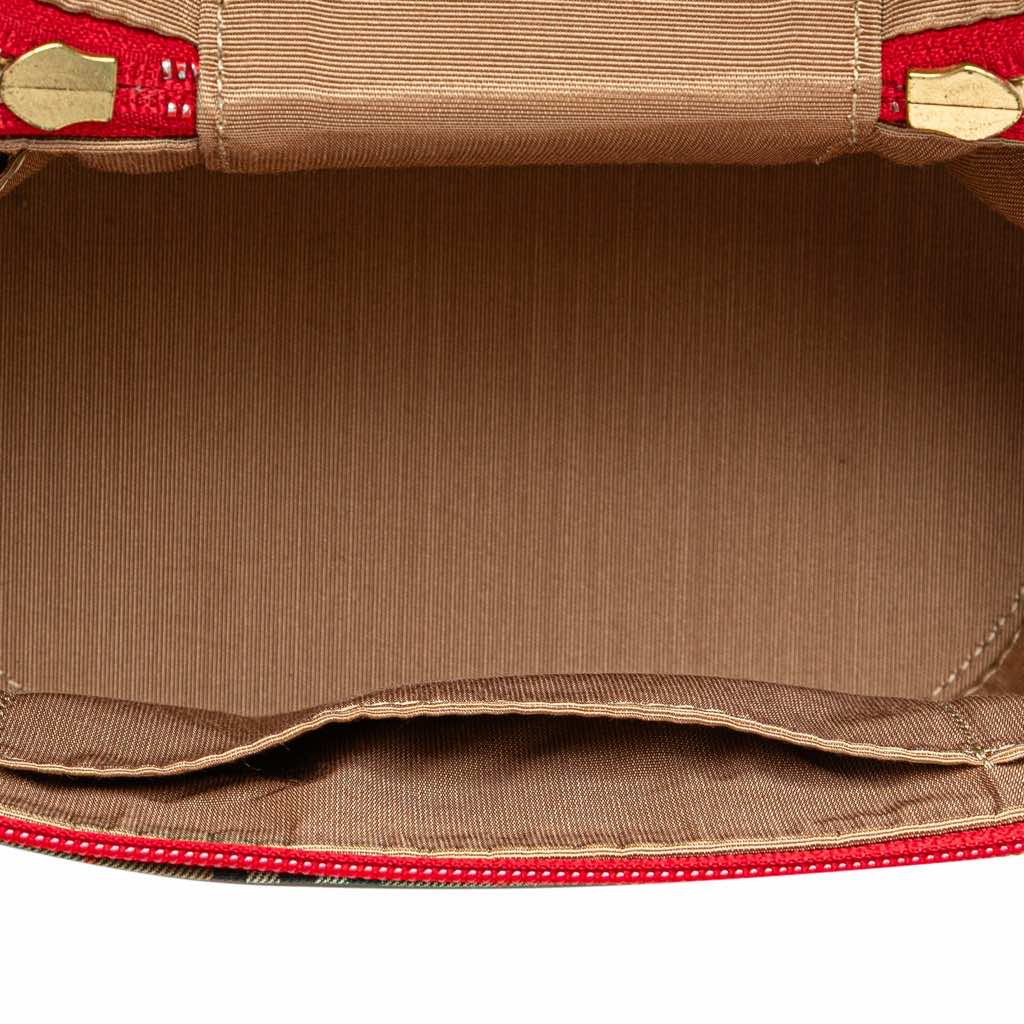 Burberry Haymarket Check Canvas Vanity Bag - 4