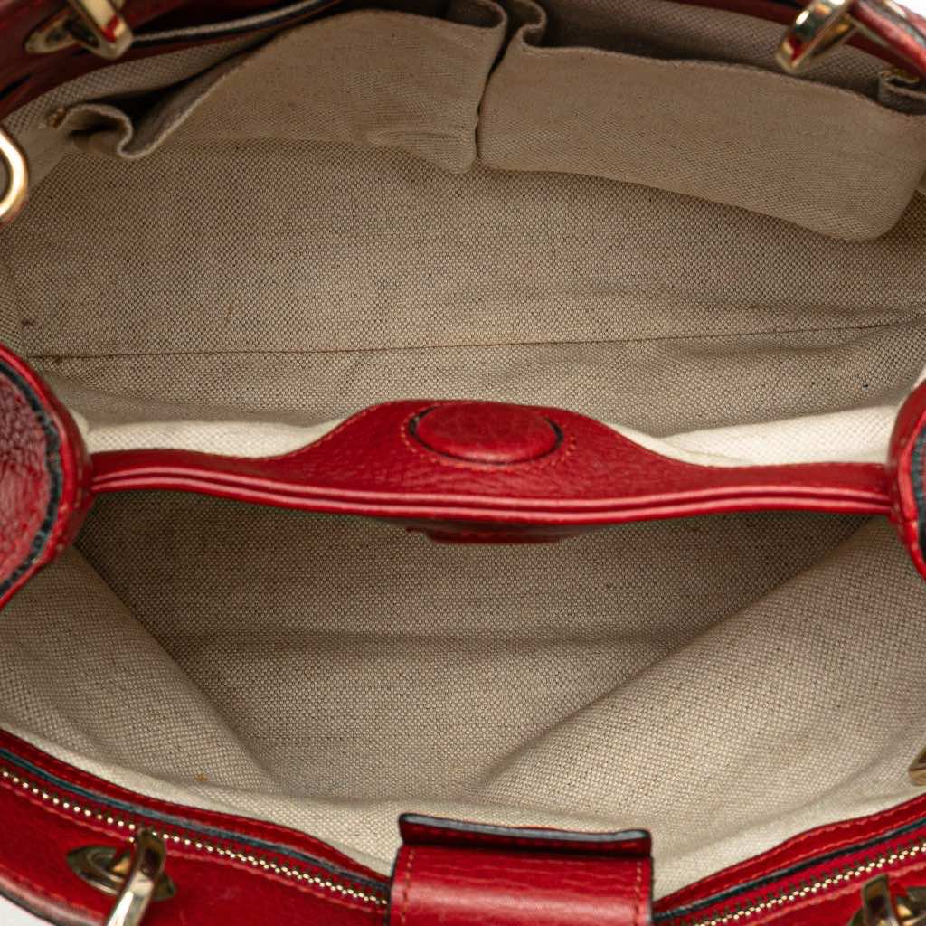 Gucci Small Calfskin Bamboo Shopper Satchel - 4