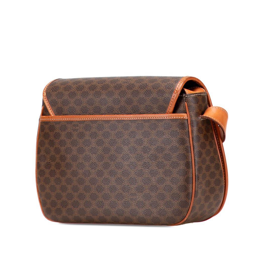 Celine Macadam Coated Canvas Crossbody - 2