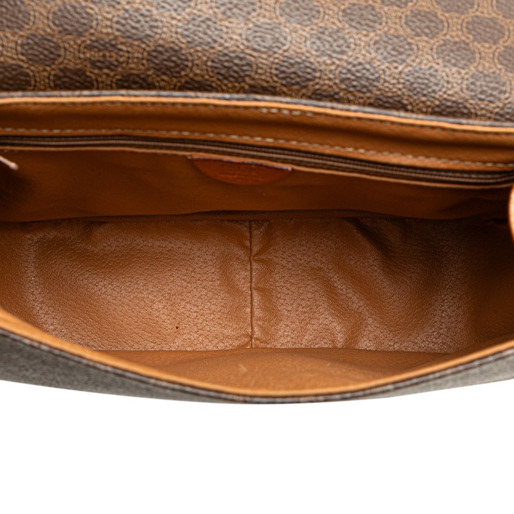 Celine Macadam Coated Canvas Crossbody - 4