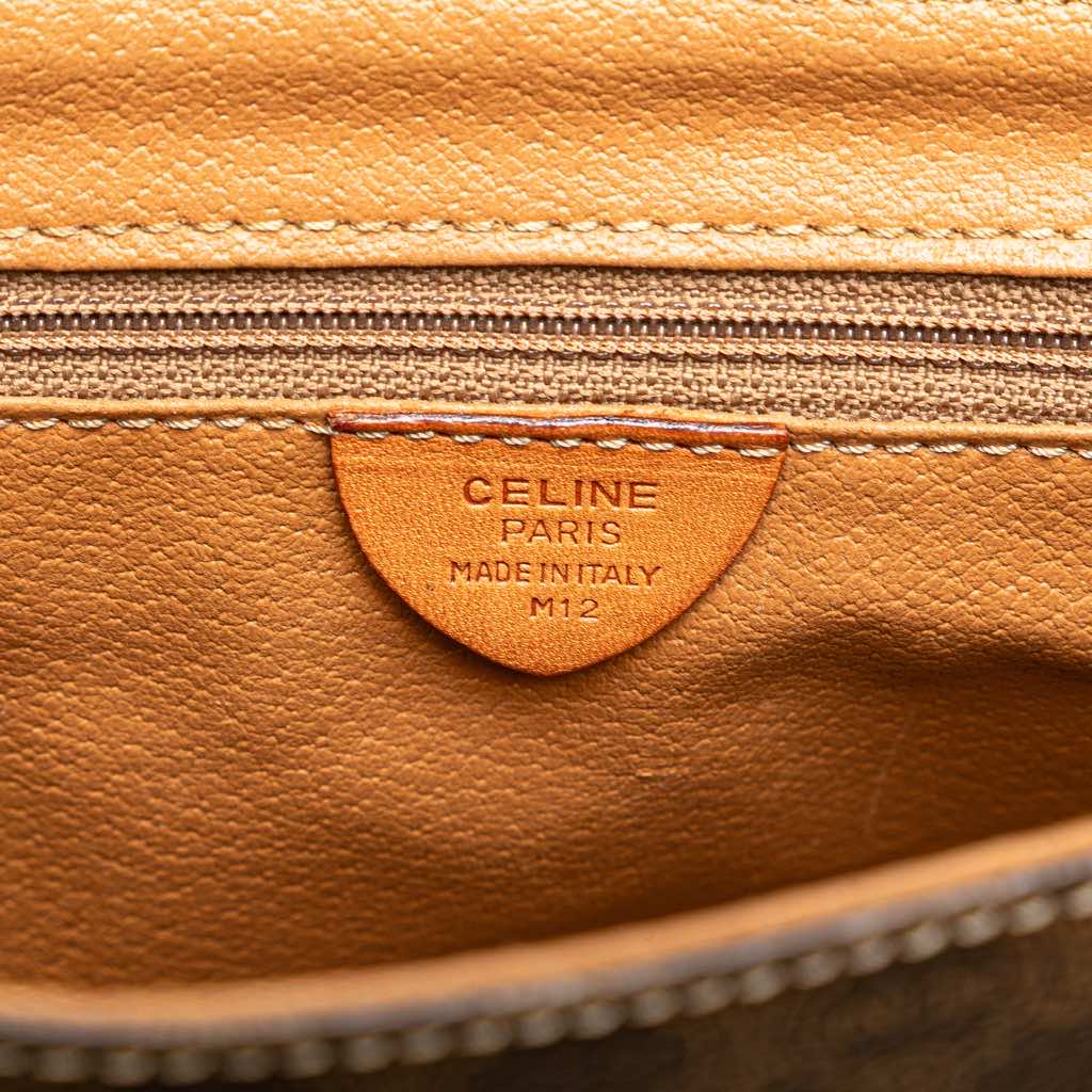 Celine Macadam Coated Canvas Crossbody - 5