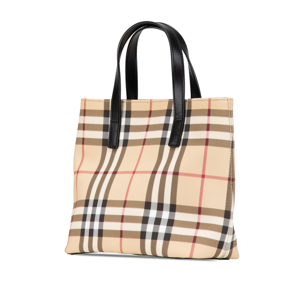 Burberry House Check Canvas Handbag - 2