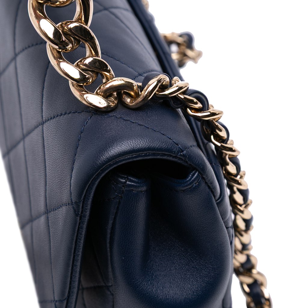 Chanel Small Lambskin Elegant Chain Single Flap - Image 14