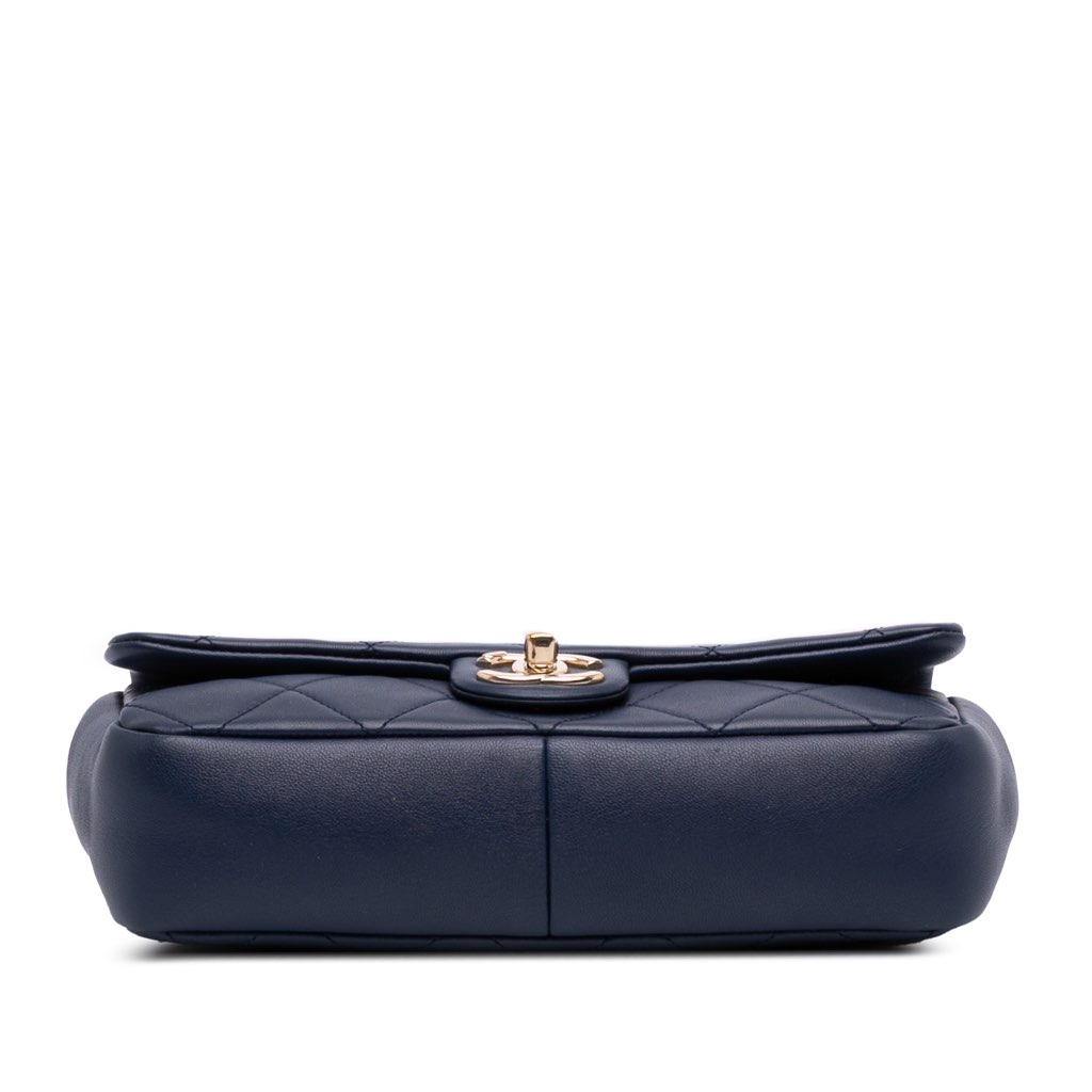 Chanel Small Lambskin Elegant Chain Single Flap - Image 6