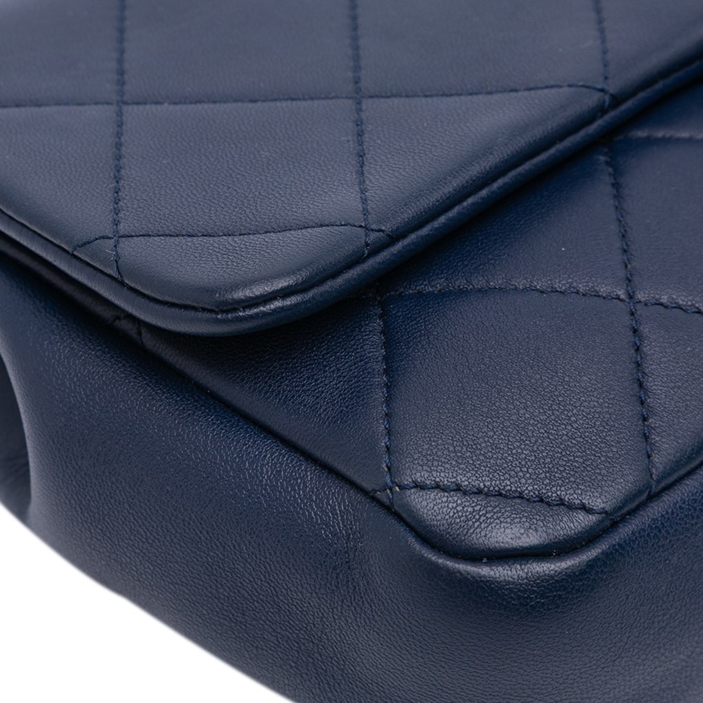 Chanel Small Lambskin Elegant Chain Single Flap - Image 10