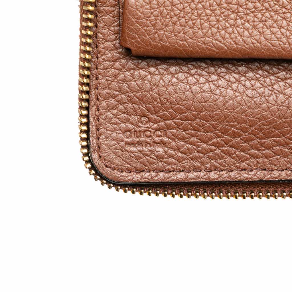 Gucci Pebbled Calfskin Soho Travel Document Case - 5