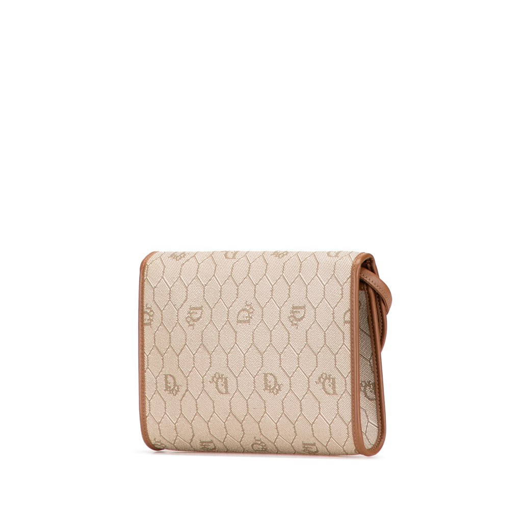 Dior Honeycomb Coated Canvas Crossbody - 2