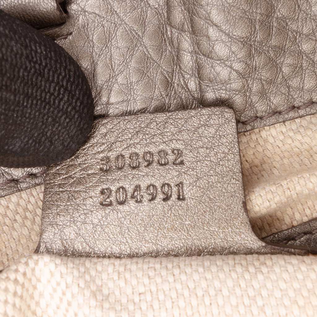 Gucci Medium Leather Soho Chain Tote - Detail 1